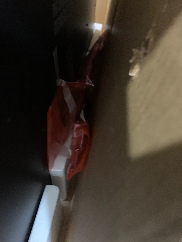 Photo 1 of *** PARTS ONLY *** ROCKPOINT 3 Sided Glass 80" Fireplace TV Stand for TVs up to 90inch,Entertainment Center with Drawers and Glass Door Storage Cabinet,36" Electric Fireplace with LED Light and Flame Colors, White