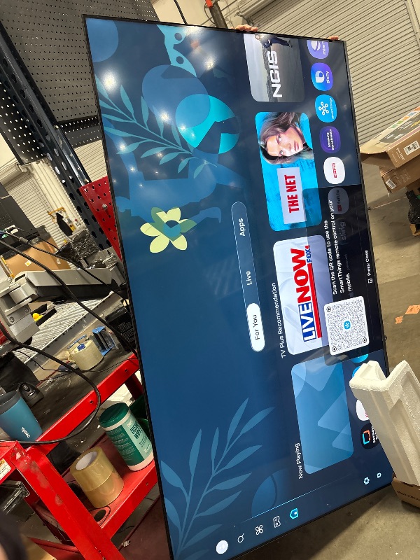 Photo 1 of Samsung 75-Inch Class Crystal UHD U8000F 4K Smart TV (2025 Model) Endless Free Content, Crystal Processor 4K, MetalStream Design, Knox Security, Alexa Built-in