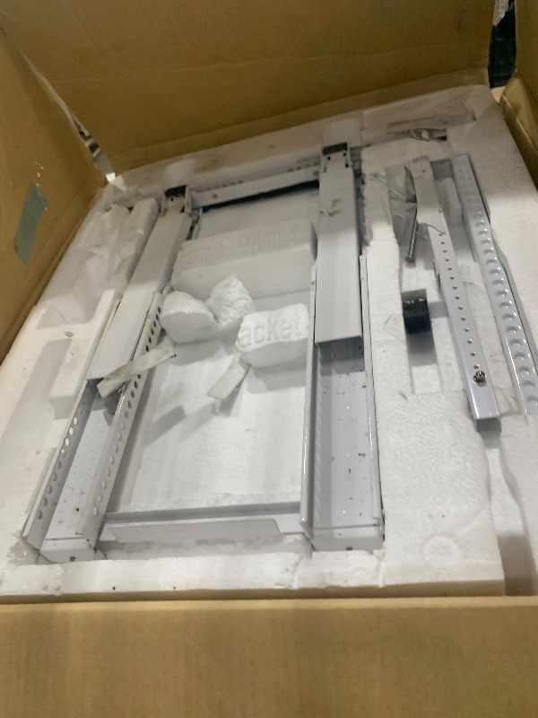 Photo 1 of *** For parts only not functional *** Midea 12,000 BTU U Shaped Smart Inverter Window Air Conditioner - Cools 550 Sq Ft, Ultra Quiet with Open Window Flexibility - Alexa/Google Assistant Compatible - 35% Energy Savings, Remote (Updated)