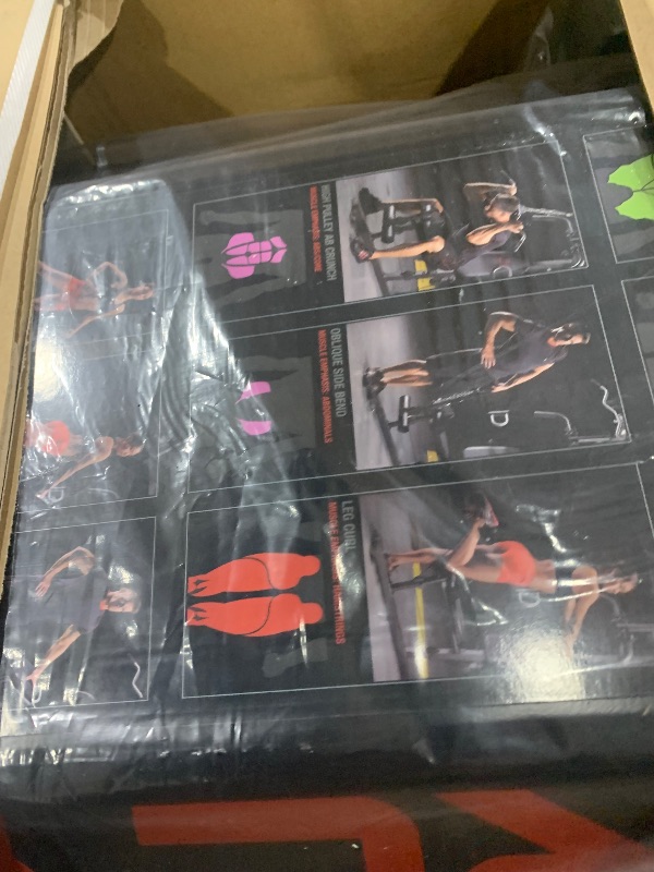 Photo 1 of ***BOX 1 OF 3, NOT COMPLETE SET*** Marcy 150-lb Multifunctional Home Gym Station for Total Body Training MWM-989