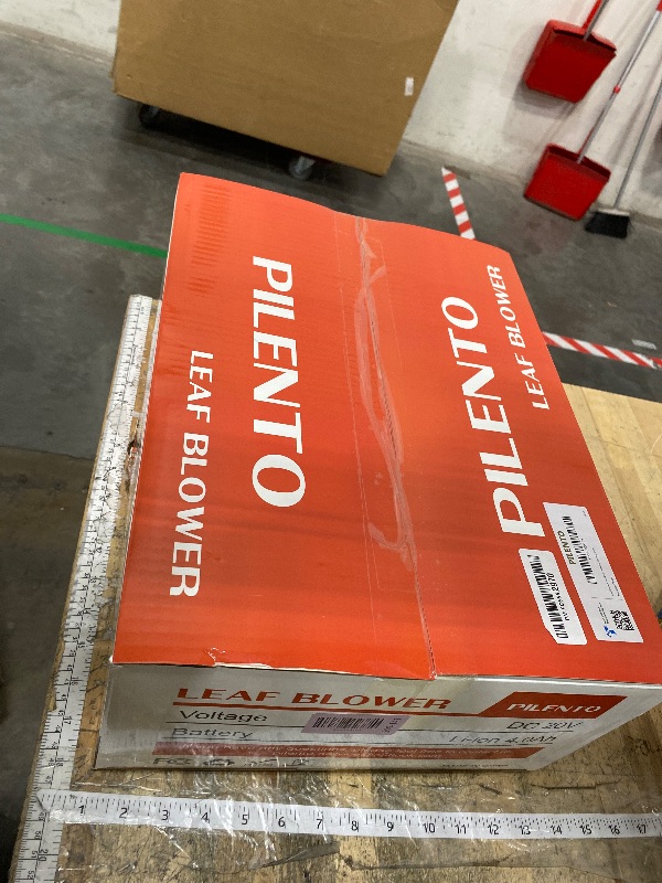 Photo 1 of **FACTORY SEALED** Leaf Blower Cordless with 2 x 4.0Ah Battery Operated and Fast Charger, 650CFM 280MPH Electric Leaf Blower, 3 Speed Mode, 20V Powered Handheld Blowers for Lawn Care, Blowing Leaves, Small Gravel, Green