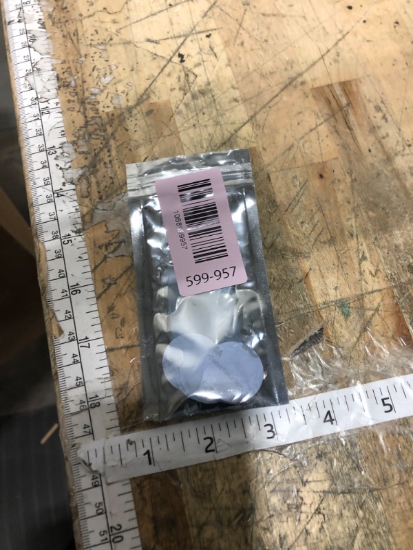 Photo 1 of 10 pcs NFC Tags Ntag 215 NFC Stickers, White NFC 215 Tag Rewritable NFC Coins Cards Round with Adhesive Back Compatible with Android and NFC Enabled Mobile Phones