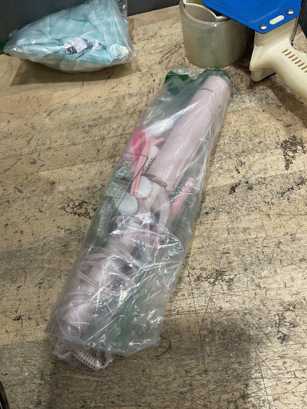 Photo 1 of 1.5 Inch Extra Large Curling Wand for Long Hair - Ceramic Tourmaline Barrel with 40000000 Negative Ions, Defined Curls and Easy to Use with Temperature Control for All Hair Types