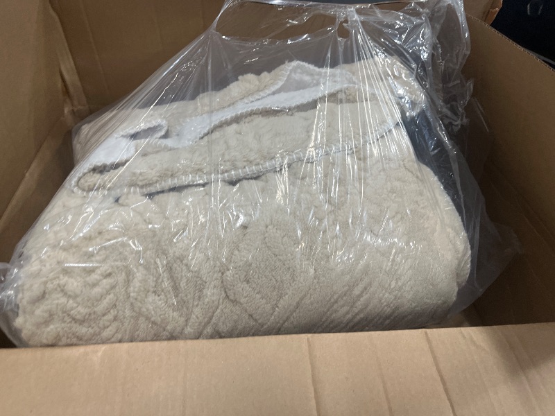 Photo 1 of ??????? Palette Life Kotatsu Futon, 3D Pattern Jacquard Boa, 72.8 x 72.8 inches (185 x 185 cm), Square, Ivory
