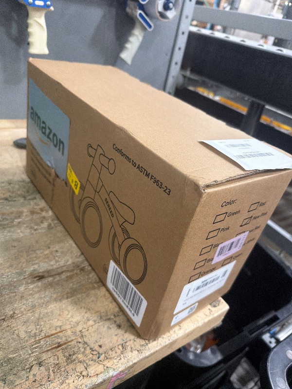 Photo 1 of SEREED Baby Balance Bike for 1 Year Old Boys Girls 12-24 Month Toddler Balance Bike, 4 Wheels Toddler First Bike, First Birthday Gifts