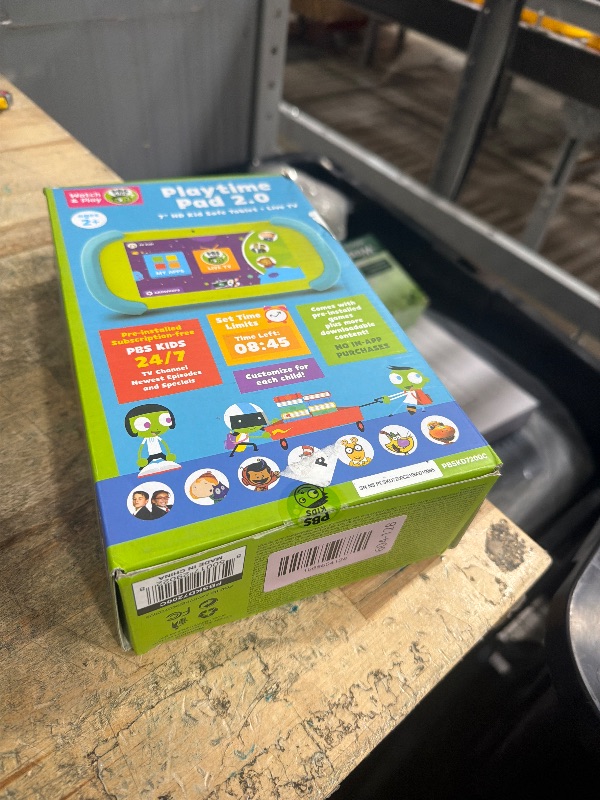 Photo 1 of ***(PARTS ONLY/ NON FUNCTIONAL)***Core Innovations PBS Kids Playtime Pad+ 7" HD Kid-Safe Android Tablet + Live TV
