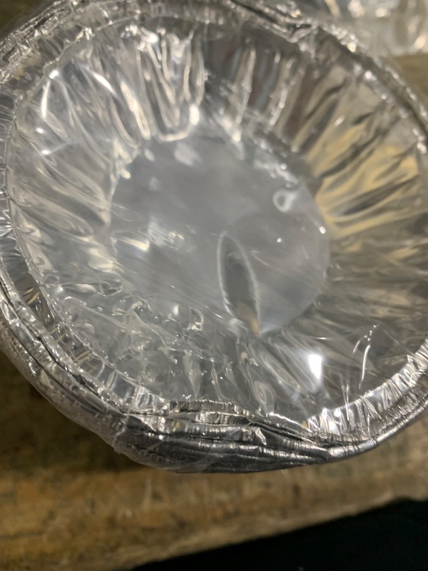 Photo 1 of **MINOR BENDING TO TINS*** Waytiffer 50 Pack - Pie Pans 4 inch,Mini Pie Tins HEAVY-DUTY Disposable Aluminum Foil Tart/pie Pans for Baking Easily Stack & Store, Freeze & Reheat