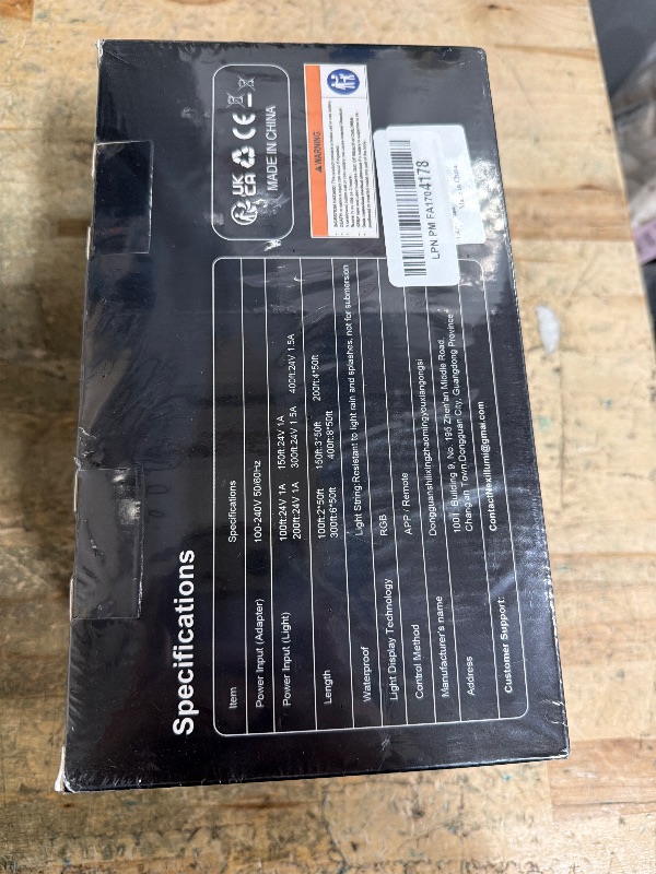 Photo 1 of **BRAND NEW, FACTORY SEALED** Fussion Permanent Outdoor Lights for House, 150ft RGB Halloween House Lights Outdoor with APP Remote Control, IP67 Waterproof Smart Eternity Eaves Lighting for Christmas, Holiday, Party, Daily