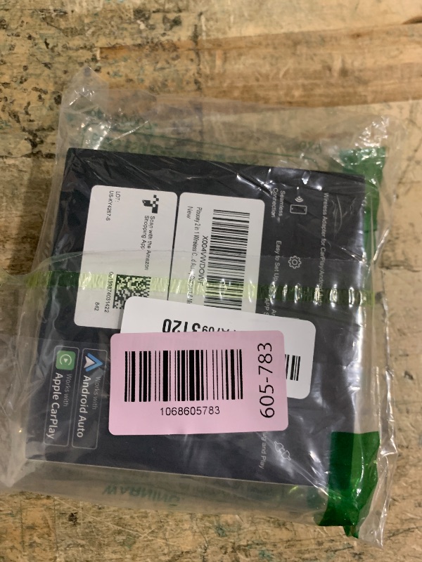 Photo 1 of 2 in 1 Wireless CarPlay & Android Auto Adapter | Simple Setup, Smooth, Lag-Free Use | Supports Over 1000 Vehicles with Built-in Wired Car Play/Android Auto | Compact & Modern