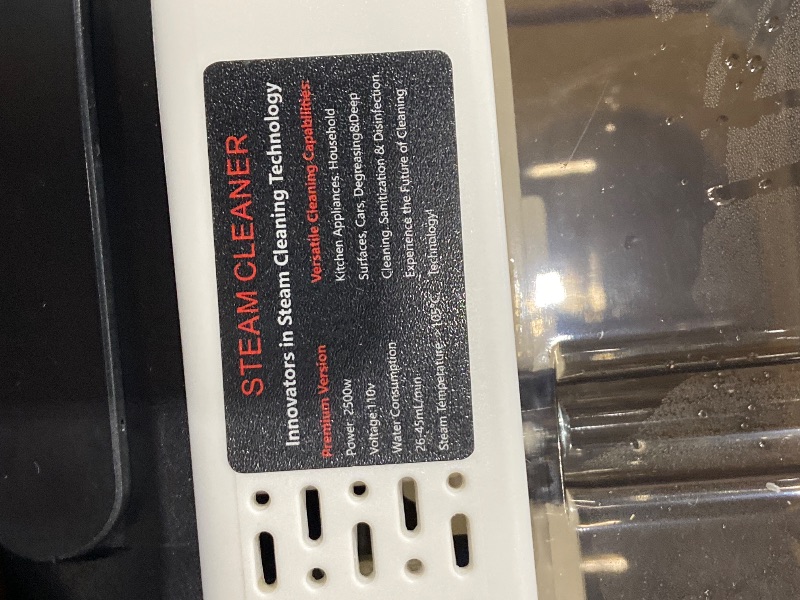 Photo 1 of 1.69Qt Steam Cleaner, 3-Level Adjustable Pressurized Steamer for cleaning, 10s Heat-Up, 2500W Handheld Steamer Cleaning for Home|Car|Tile|Floor, Multi-Surface Cleaning Machine with 22pcs Accessories