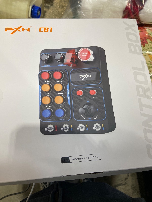 Photo 1 of *** SEE NOTES ***PXN CB1 Sim Racing Button Box