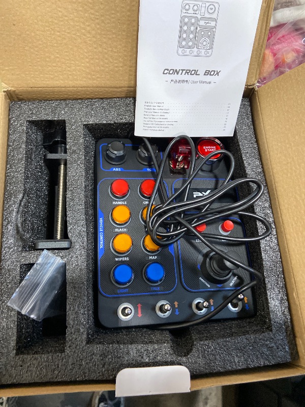 Photo 1 of *** SEE NOTES ***PXN CB1 Sim Racing Button Box