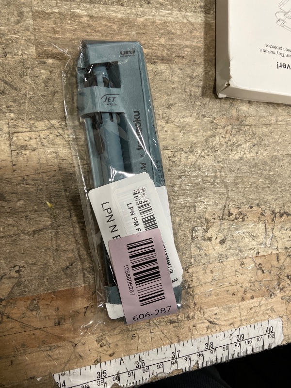 Photo 1 of ???? Mitsubishi Pencil MSXE5KF05.71 Multifunction Pen Jet Stream Karimoku 4&1 0.5 Steel Blue