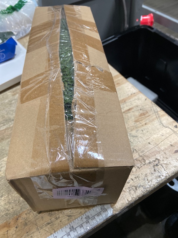 Photo 1 of 100 Pcs Artificial Pine Branches, Christmas Tree Filler Green Plants, Faux Needle Stems for Garland Wreath Decorating, Evergreen Picks