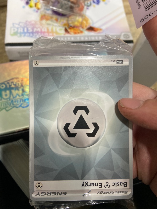 Photo 1 of *** CARDS HAVE BEEN PREVIOUSLY OPENEE. UNKNOWN IF THEY ARE THE ORIGNAL CARDS ***Pokemon TCG: Scarlet & Violet—Prismatic Evolutions Elite Trainer Box