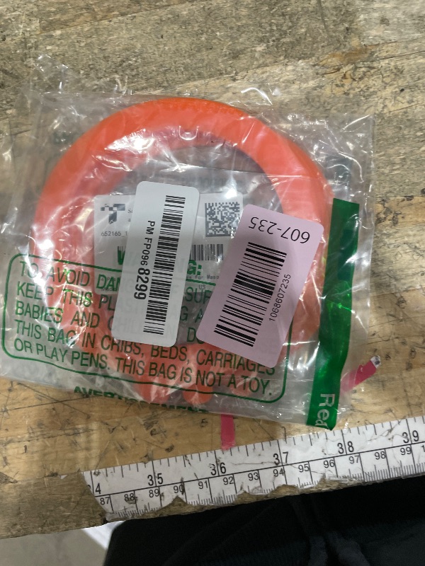 Photo 1 of 4 Pcs Rubber Seals for Glass Jars, Silicone Replacement Gasket, 4.5" Silicone Sealing Ring, Airtight Rubber Seals Rings for Mason Jar Lids (Orange)