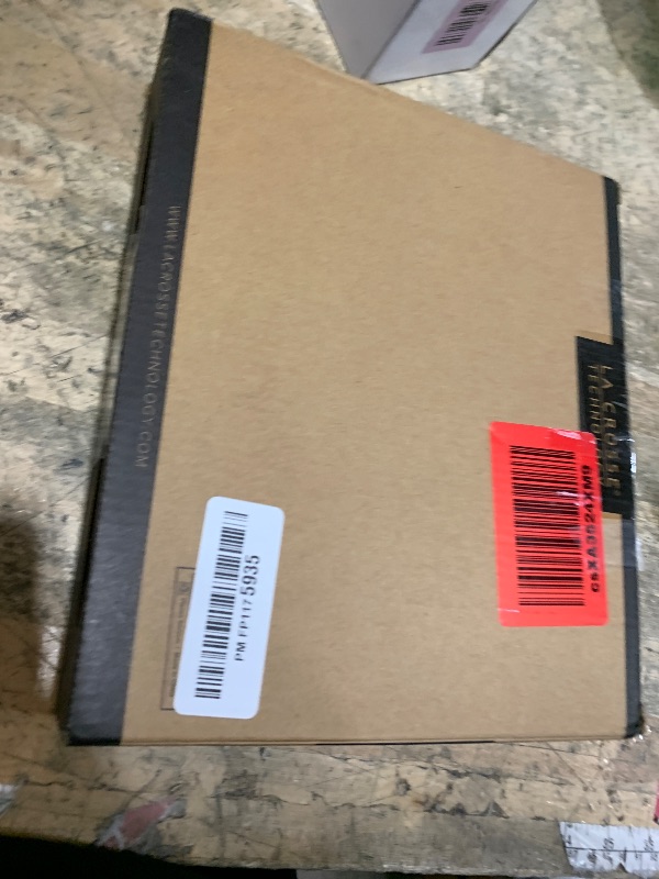 Photo 1 of ***FOR PARTS MISSING SENSOR TO BE FUNCTIONAL*** La Crosse Technology Weather Station with Customizable Alerts, Weather Forecast, Temperature, Dew Point, Humidity, Time, Heat Index, Large Display, Adjustable Brightness, Wireless, Black, C85845-INT