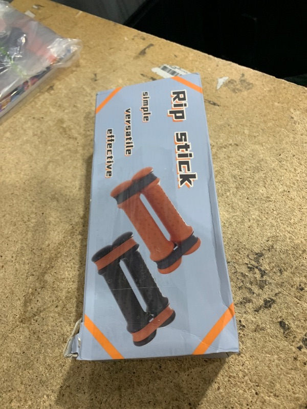 Photo 1 of ***MISSING ASSEMBLY PIECES (PLASTIC)*** Rip Stick Efficient Upper Body Workout Equipment,Rip Muscle Workout Stick, Adjustable Resistance Bands with Wooden Handles, Portable Exercise Equipment, 8 Ripstick Bands