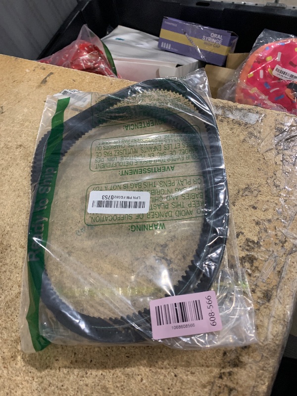 Photo 1 of 139-2399 Lawn Mower Belt Compatible with Toro 34" 42" 50" TimeCutter Riding Mower and Exmark Quest E-Series 42" 50" 54" Lawn Mower,Cogged Traction Drive V-Belt for Zero-Turn Mower Parts
