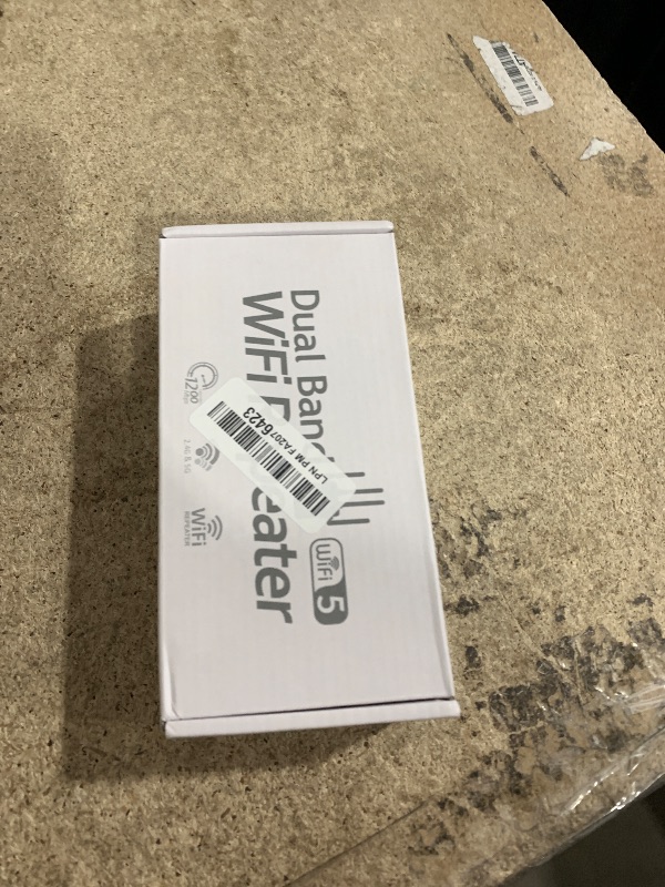 Photo 1 of 12880 Sq.Ft Range WiFi Extender Signal Booster Dual Band 5GHz/2.4GHz, 105-Device Compatibility, Simple Installation, WiFi Extender