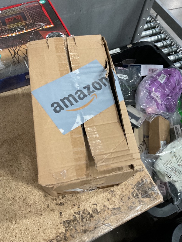 Photo 1 of **************MISSING THE ACCESSORIES********
2 Pack Hanging Goat Feeder & Duck Feed Trough, 5 Qt Fence Mounted Livestock Manger – Heavy Duty Plastic Mineral Bucket & Waterer for Sheep, Piglets, Deer & Poultry