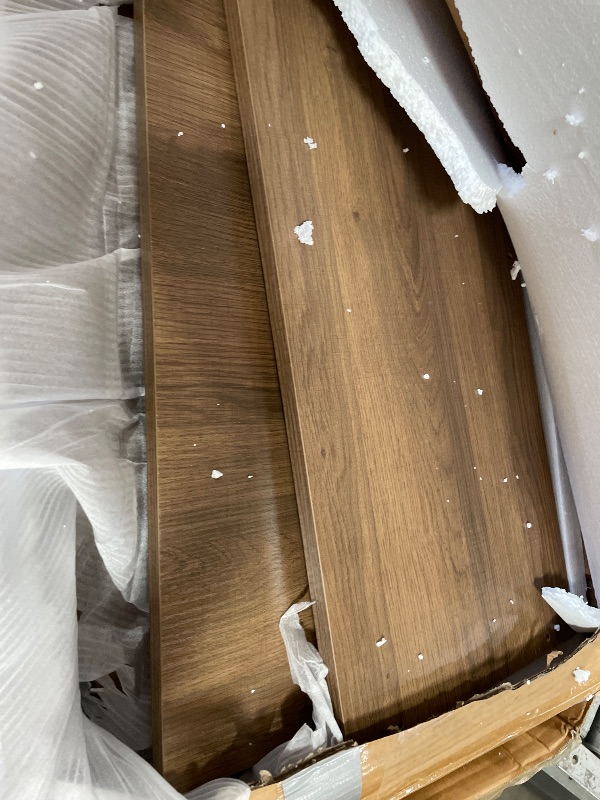 Photo 1 of **PARTS ONLY** UNKNOWN WOODEN FURNITURE** UNKNOWN DIMENSIONS** APPROXIMATE TV STAND**