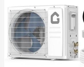 Photo 1 of **INCOMPLETE ***Damage coils and Dent*****

9000 BTU Mini Split AC w/Remote Control19 SEER2 Cools Up to 450 Sq. Ft,230 V Ductless Inverter Mini Split System w/0.75 Ton Heat Pump Pre-Charged & Installation Kit, Ultra-Quiet