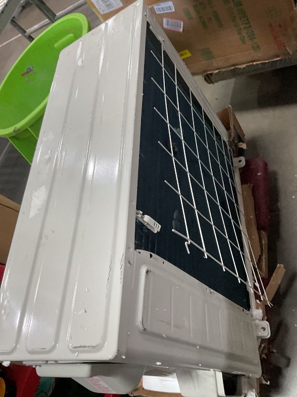 Photo 1 of **INCOMPLETE ***Damage coils and Dent*****

9000 BTU Mini Split AC w/Remote Control19 SEER2 Cools Up to 450 Sq. Ft,230 V Ductless Inverter Mini Split System w/0.75 Ton Heat Pump Pre-Charged & Installation Kit, Ultra-Quiet