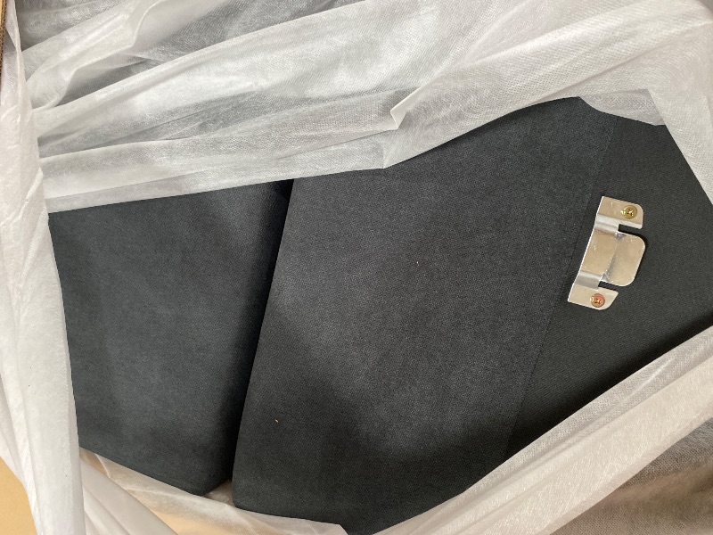 Photo 1 of  Convertible Sleeper Loveseat plus corner couch, Full Size, Dreamcoil Comfort, FingerGuard Pinch Point Protection, Woven Fabric, black