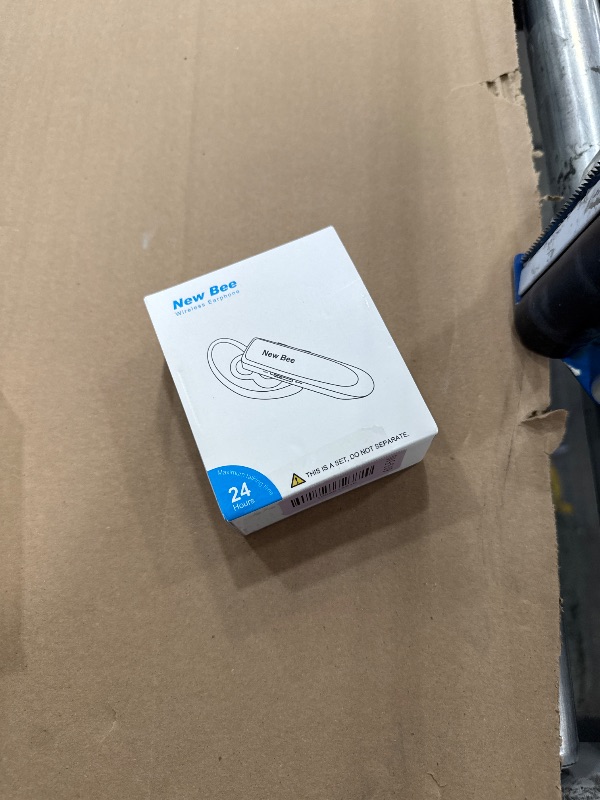 Photo 1 of [2 Pack] Bluetooth Earpiece Wireless Handsfree Headset V5.0 24 Hrs Driving with Mic 60 Days Standby Bluetooth Headset for iPhone Android Samsung Driver