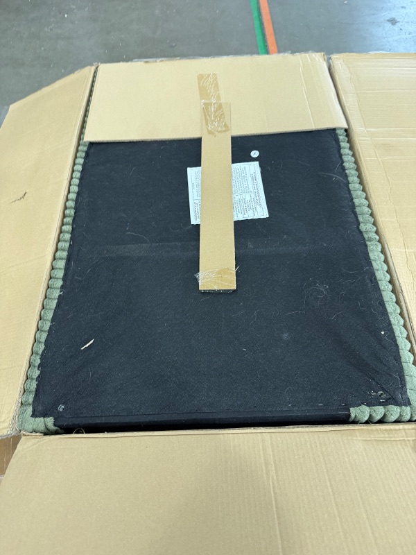 Photo 1 of **3 Boxes** LINSY HOME Sectional Sleeper Sofa with Storage Chaise & USB Charging, Convertible Pull Out Couch Bed Plush Corduroy Modular Sectional Couches for Living Room Apartment (Green)