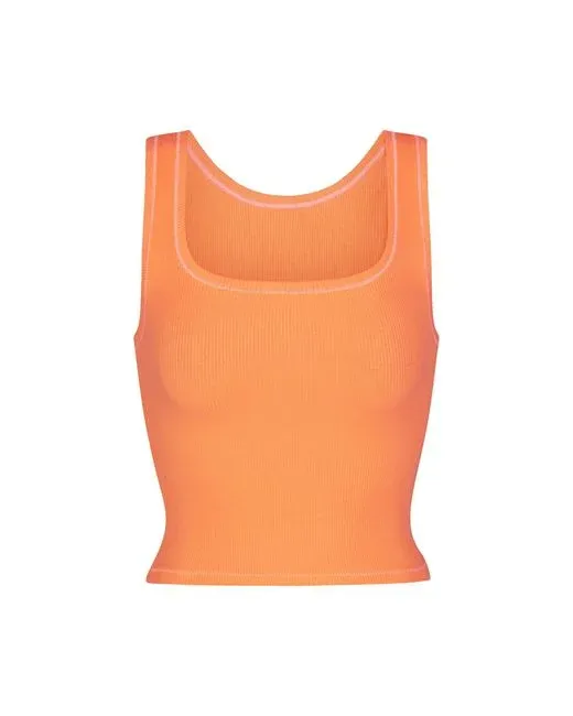 Photo 1 of (refrence, xs) Women’s  orange crop top strapless