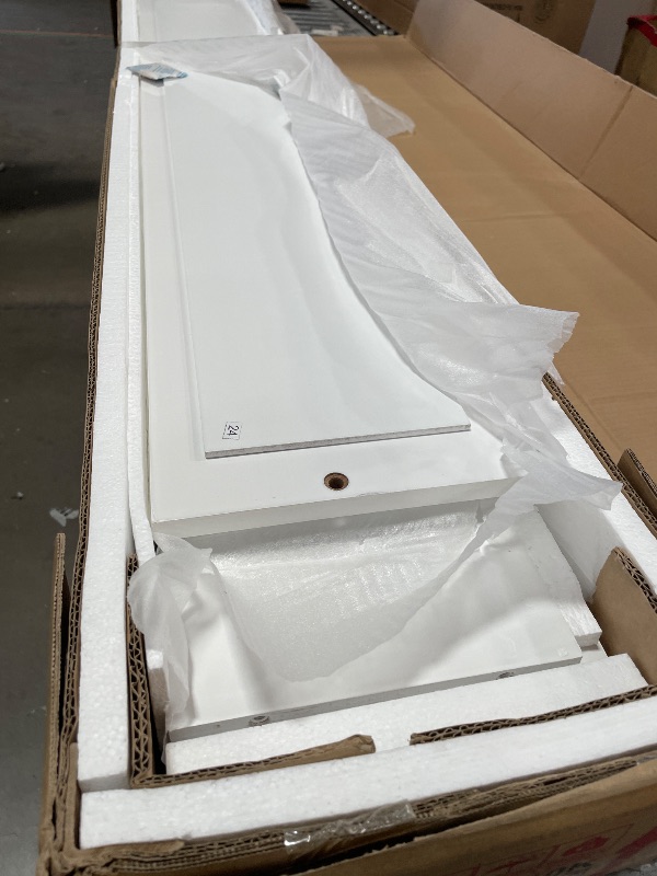 Photo 1 of *** SET INCOMPLETE BOX 1 OF 3 AND 2 OF 3 ONLY** MISSING BOX 3 OF 3**
Merax Multifunctional Full Size Daybed with Trundle, Built-in Desk, Wood Corner Bed with 8 Storage Shelves, Charging Station, and Upholstered Headboard, Beige + White