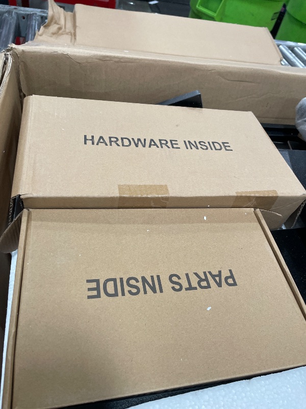 Photo 1 of ?FDW Vanity Desk with Mirror and Lights, 2-Drawer Makeup Vanity Desk with 3 Adjustable Light Colors, 6 Shelves and Power Outlets for Bedroom, Black