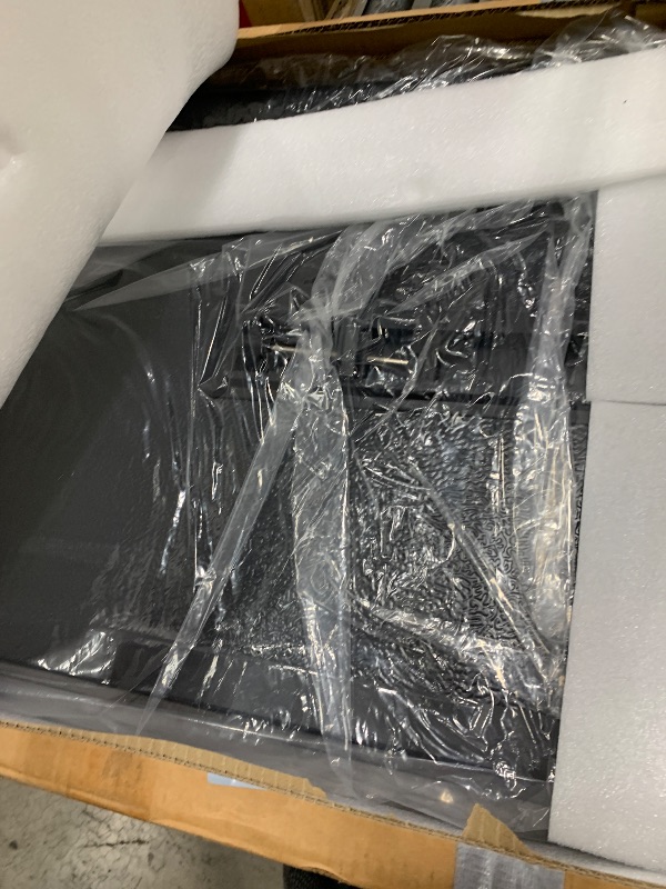 Photo 1 of (MISSING INSTALLATYION SCREWS) 4.6FT Hard Tri-Fold Truck Bed Tonneau Cover with Lamps Replacement for Ford Maverick 4.6FT 2022 2023 2024 2025 Bed Length 4'6"/54" Without Drilling AKWH