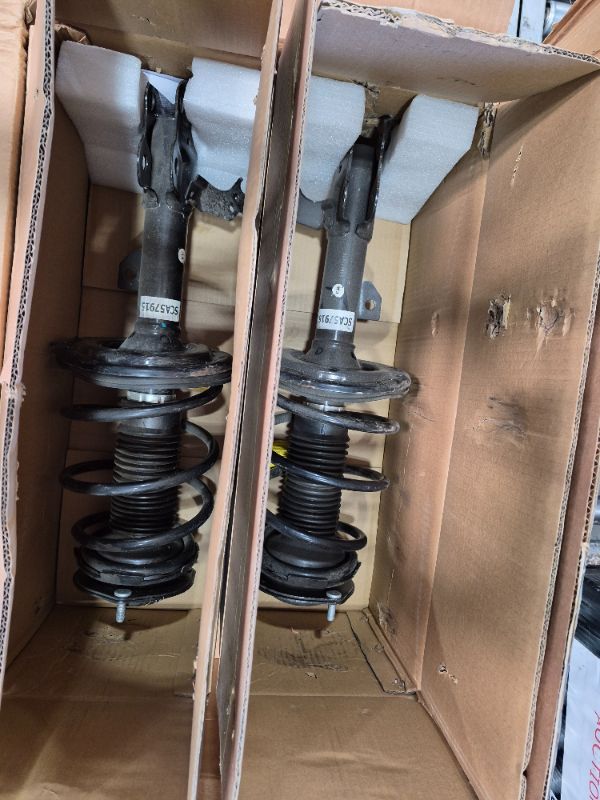 Photo 1 of ***********Missing the smaller bar links**********
TRQ Front Suspension Kit Complete Strut & Coil Spring Assembly Sway Bar Stabilizer Link Compatible with 2017-2019 Cadillac XT5 GMC Acadia