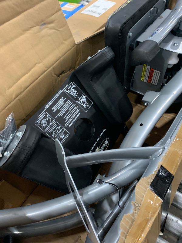 Photo 1 of (minor damage) AbCoaster MAX Ab Machine Exercise Equipment For Home Gym, Less Stress on Neck & Back, Abdominal / Core Fitness Equipment for All Levels, Black