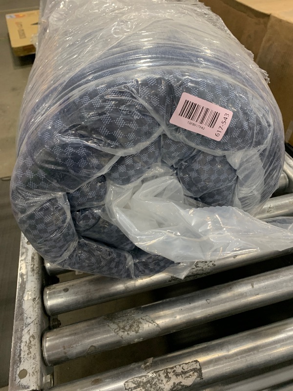 Photo 1 of (factory sealed)(see all images) SURLUNKEYS Queen Mattress Medium Plush - 14 Inch Memory Foam Hybrid Mattress Strong Edge Support Without Motion Transfer for Deep Sleep, Blue