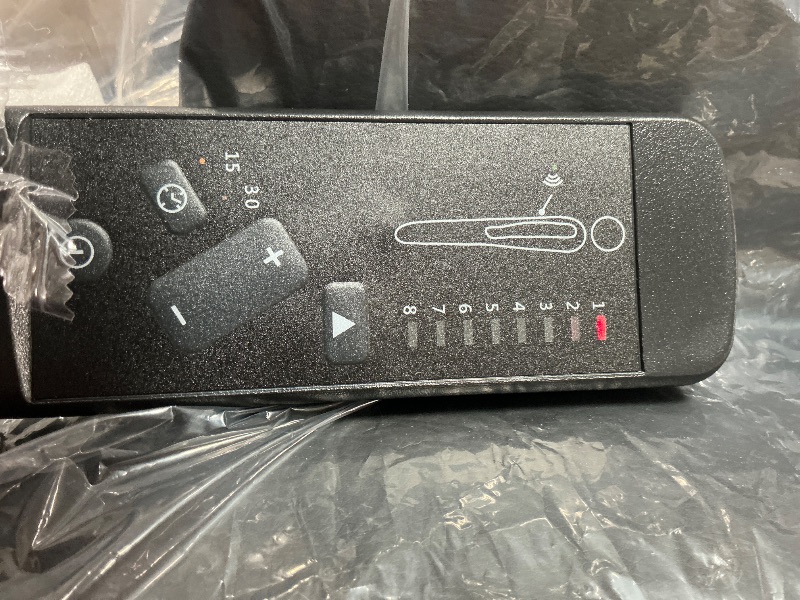 Photo 1 of (untested) Sweetcrispy Massage Recliner Chair for Adults, Adjustable Home Theater Seating with Lumbar Support for Living Room, Modern Fabric Reclining, Black