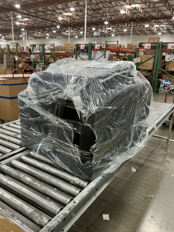 Photo 1 of (untested) Sweetcrispy Massage Recliner Chair for Adults, Adjustable Home Theater Seating with Lumbar Support for Living Room, Modern Fabric Reclining, Black