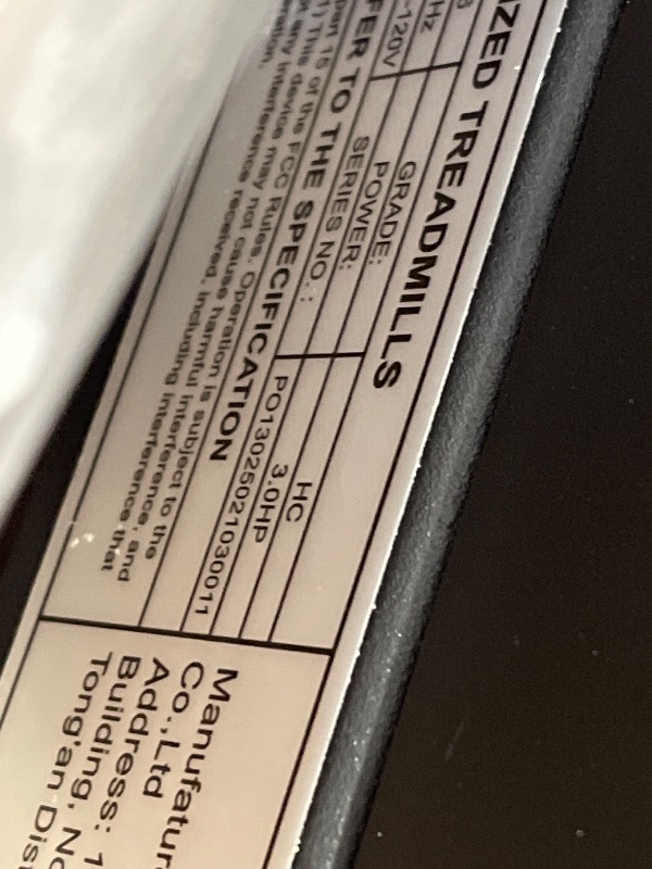 Photo 1 of ** FOR PARTS ONLY **
THERUN Incline Treadmill, 0-12% Incline Treadmill for Running and Walking, 300 lbs Weight Capacity, Wide Belt,3.0HP,18" LED Screen, 2 Layers Shock-Absorbing Red