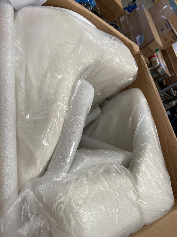 Photo 1 of ****PARTS ONLY****
Counter Height Bar Stools Set of 2, Modern Swivel Barstools with Back and Wood Legs, Fabric Upholstered Bar Chairs, 26" Seat Height Counter Stools for Kitchen Island,Ivory