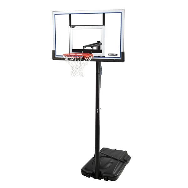 Photo 1 of **************MISSING THE MAIN POLE***************
Lifetime 8 -10 Adjustable Height 52 Shatterproof Outdoor Portable Basketball System
