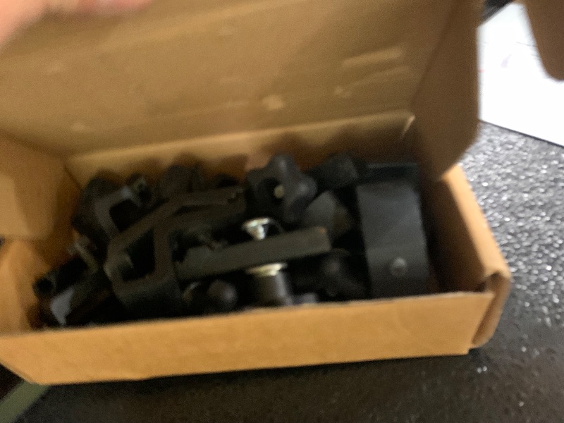 Photo 1 of (missing accessories and parts) Rough Country Hard Tri-Fold Flip Up Tonneau Cover for Chevy Silverado & GMC Sierra 1500 (2019-2026) – Flush Aluminum Bed Cover, Fits 5'10" Short Bed