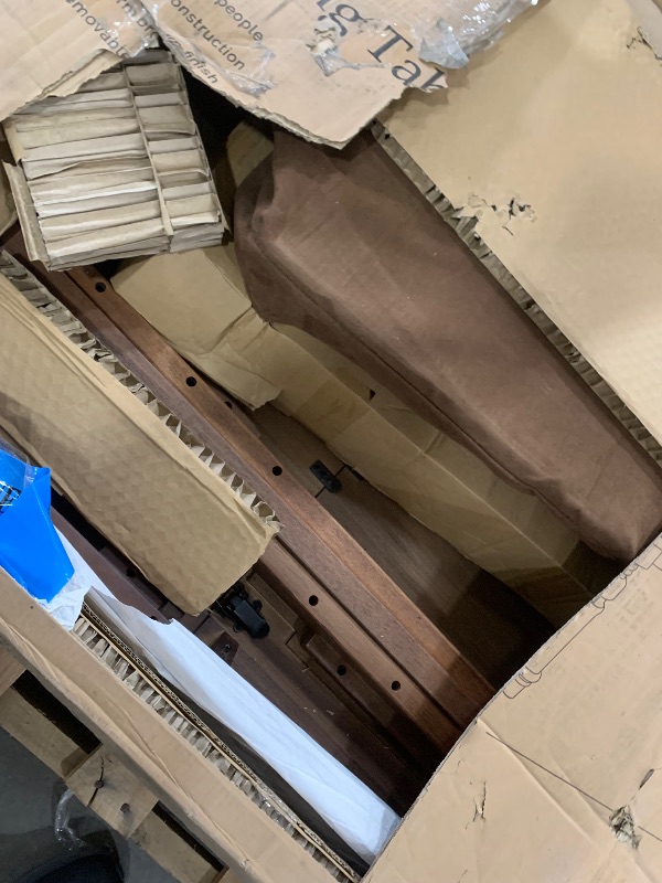 Photo 1 of *************MISSING 1 OF THE LEGS*************
My Texas House Perry Extendable Dining Table in Warm Brown Finish