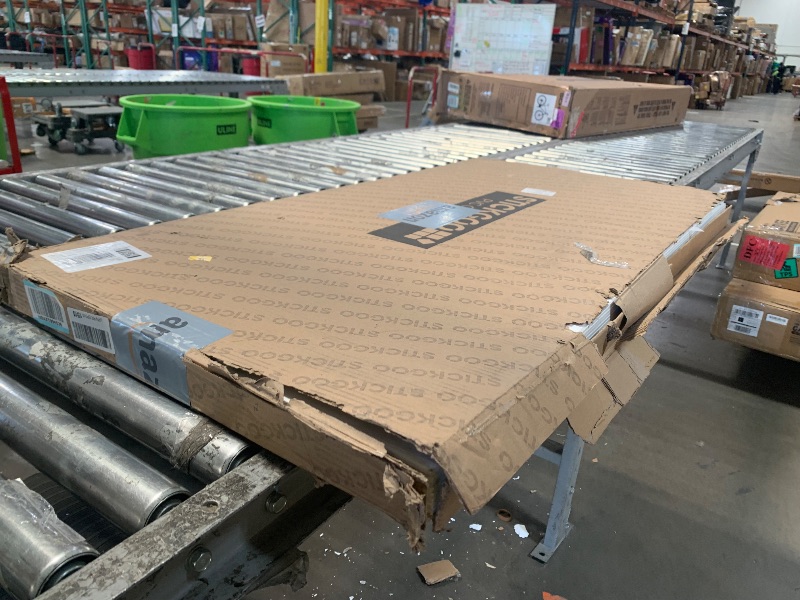 Photo 1 of **Parts Only** STICKGOO Drop Ceiling Tiles 2ft x 4ft, White Soomth Ceiling Tile 24 x 48in, Waterproof - Fire-Rated to Prevent Breakage Cover 80 Sq. Ft, Pack of 10 PVC Tiles