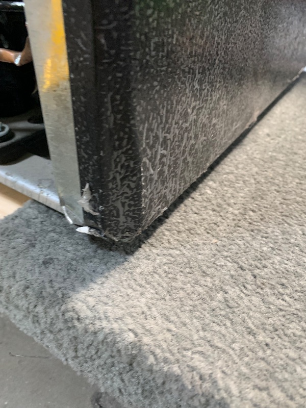 Photo 1 of (USED MAJORILY, FOR PARTS) RCA - 2-Door - Compact Refrigerator/Freezer - Reversible Doors - Adjustable Thermostat - 3.2 Cu. Ft. - Black,