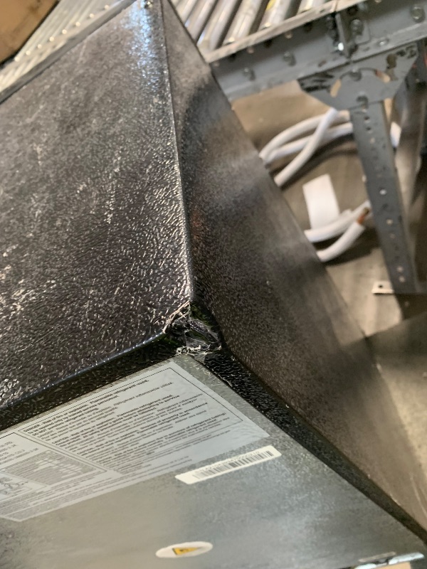 Photo 1 of (USED MAJORILY, FOR PARTS) RCA - 2-Door - Compact Refrigerator/Freezer - Reversible Doors - Adjustable Thermostat - 3.2 Cu. Ft. - Black,