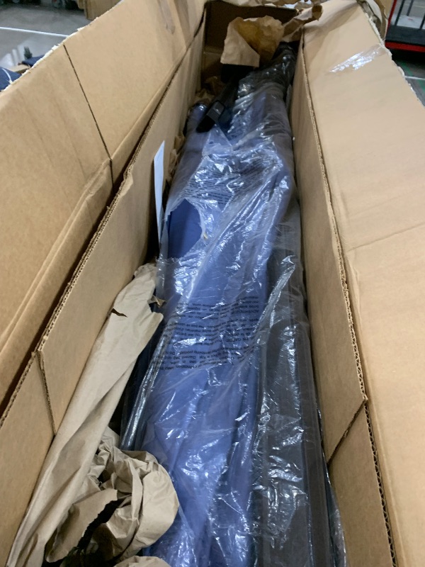 Photo 1 of ************FOR PARTS ONLY- MISSING PARTS*****************
BLUU SYCAMORE 10 FT Square Cantilever Patio Umbrella, Aluminum Outdoor Offset Umbrella with UV Protection Solution-dyed Fabric Canopy, 360° Rotation Infinite Tilt & Cross Base (Classic Blue)