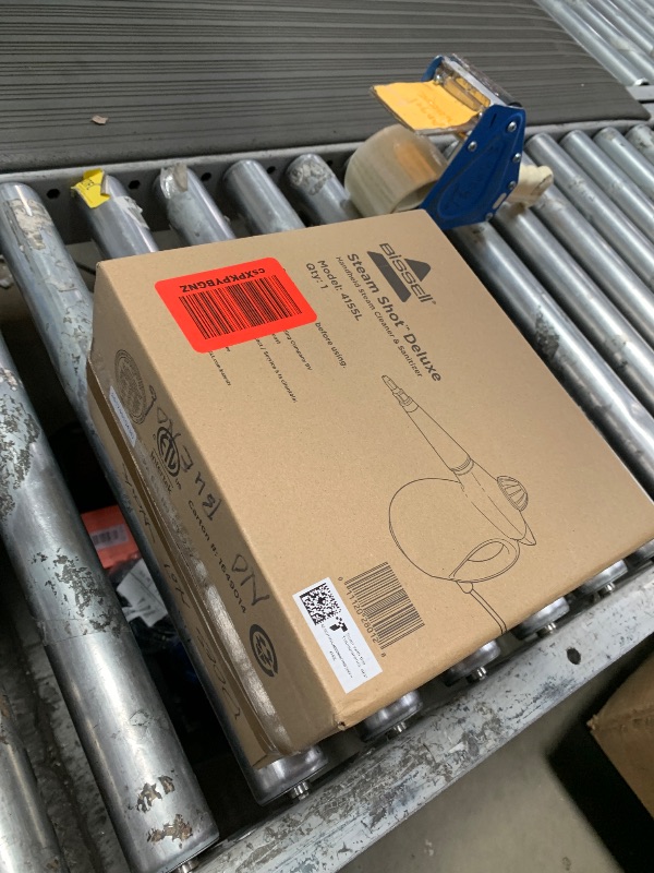 Photo 1 of ***MISSING ATTACHMENTS***BISSELL Steam Shot Deluxe handheld pressurized steamer for maintenance cleaning with 10 cleaning tools